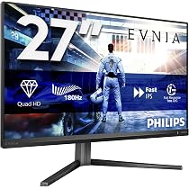 Philips Evnia 27M2N5500-27 Inch QHD Gaming Monitor, 180 Hz